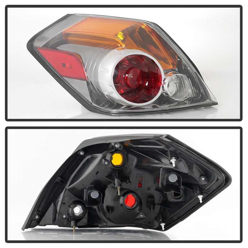 Xtune Nissan Altima Sedan &amp; Hybrid 07-12 Driver Side Tail Lights - OEM Left ALT-JH-NA07-4D-OE-L - 9032059