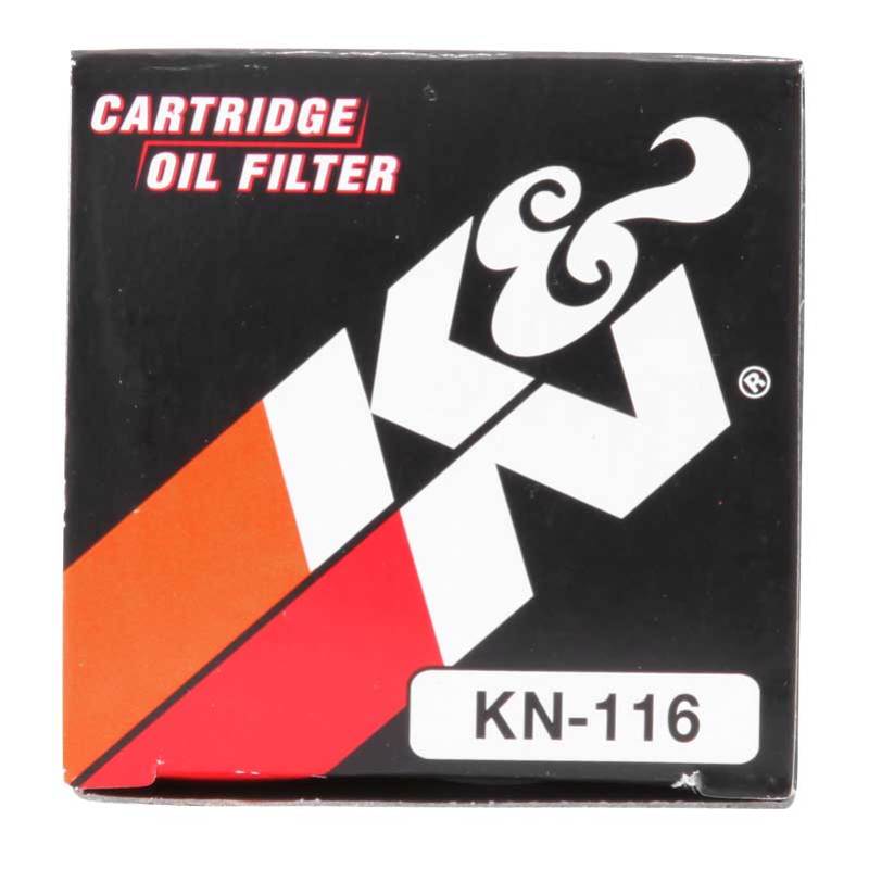K&N Honda/Husqvarna 1.625in OD x .438in ID x 1.406in H Oil Filter - KN-116 for 2002-2023 Honda CRF450R - alternate view