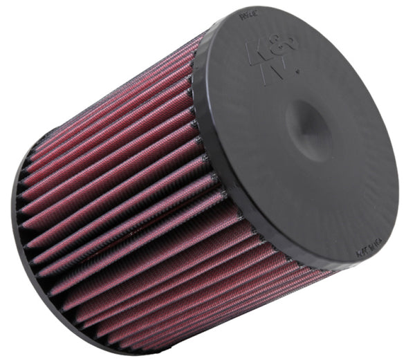 K&N Replacement Round Straight Universal Air Filter for 2010-2015 Audi A8 2.0L/2.5L/3.0L/4.0L/4.2L - E-2999 for 2010-2018 Aud