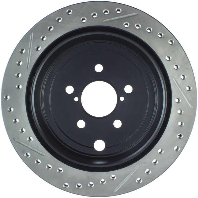 StopTech Slotted &amp; Drilled Sport Brake Rotor - 127.47031L