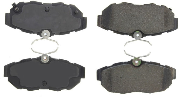StopTech Street Select Brake Pads - Rear - 305.14650 for 2011-2014 Ford Mustang - front view