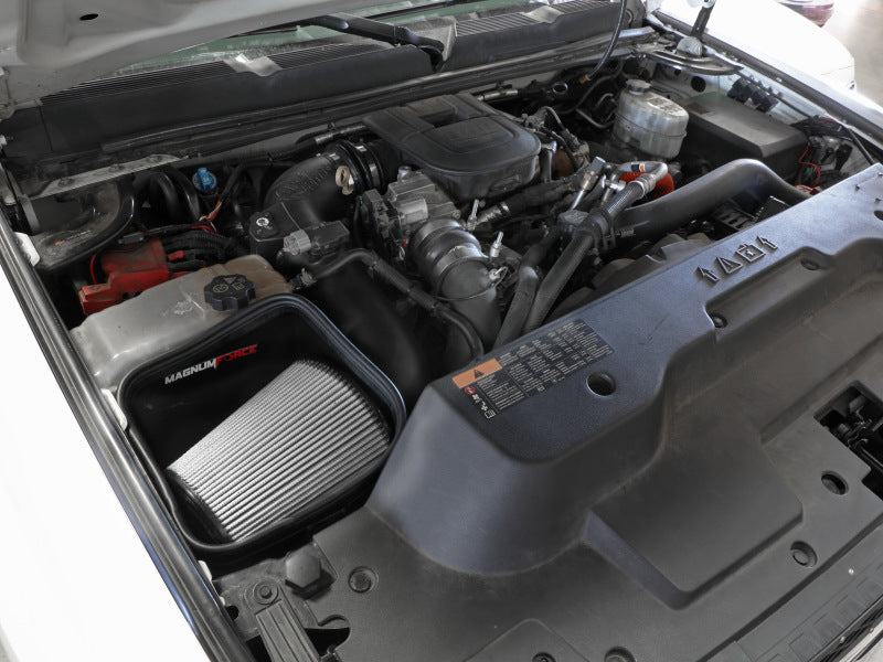 aFe 11-16 GM Silverado / Sierra 2500/3500HD (6.6L V8) MagnumFORCE Intake Stage-2 Pro DRY S - 54-13016D for 2011-2016 Chevrole