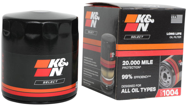 K&amp;N 19-23 Genesis G70 2.0L L4 / 21-23 Hyundai Elantra Hybrid 1.6L L4 Spin-On Oil Filter - SO-1004