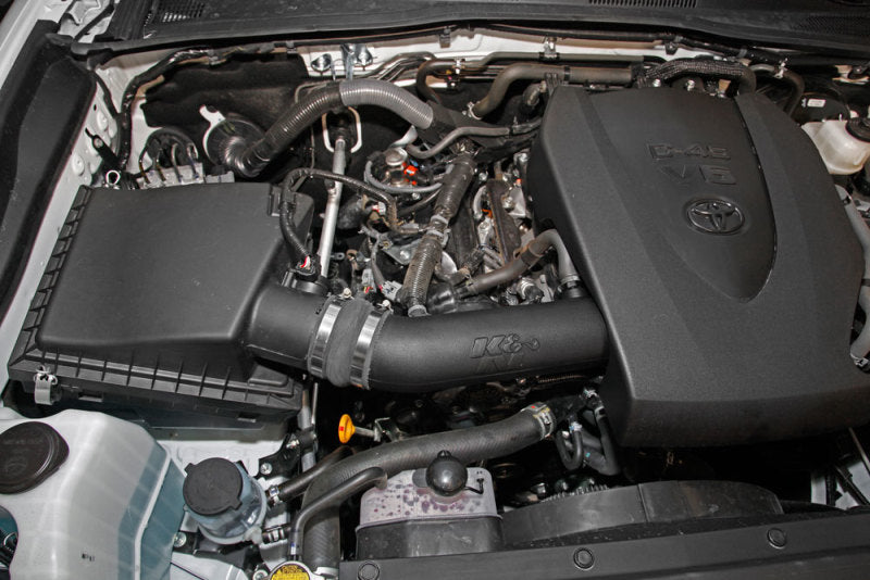 K&amp;N 16-19 Toyota Tacoma V6-3.5L Performance Air Intake System - 57-9039