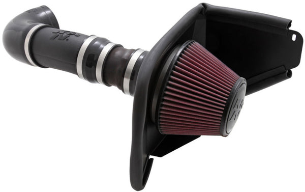 K&N 08-09 Pontiac G8 V6-3.6L Aircharger Performance Intake - 63-3072 for 2008-2009 Pontiac G8 - front view
