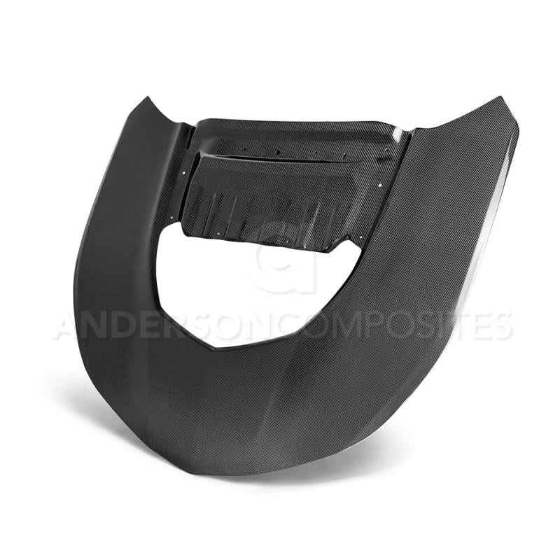 Anderson Composites 2017-2018 Chevrolet Camaro ZL1 1LE Type-OE Style Double Sided Carbon Fiber Hood - AC-HD17CHCAMZL-OE-DS