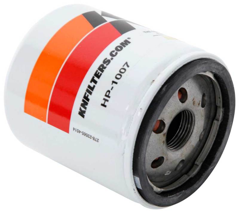 K&N Buick / Chevrolet / Oldsmobile Performance Gold Oil Filter - HP-1007 for 1997-2006 Chevrolet Corvette - front view