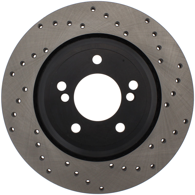 StopTech 01-07 BMW M3 (E46) / 00-04 M5 (E39) Drilled Left Rear Rotor - 128.34054L
