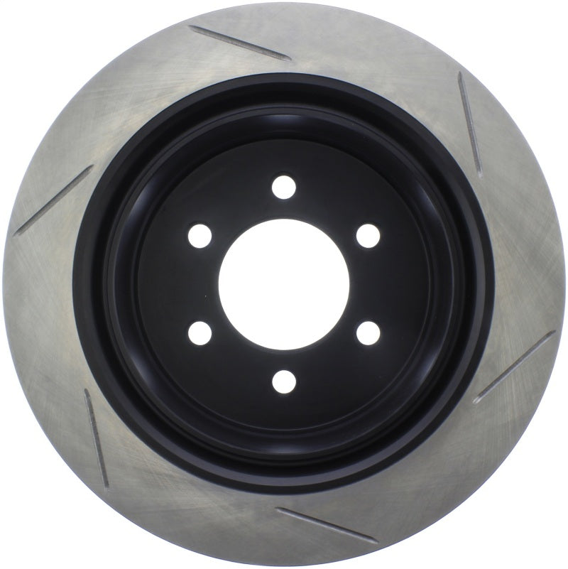 StopTech 12-19 Ford F-150 (w/Manual Parking Brake) Slotted Sport Brake Rotor - 126.65135SR