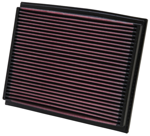 K&N 01-09 Audi A4/RS4/S4 Drop In Air Filter - 33-2209 for 2002-2009 Audi A4 - front view