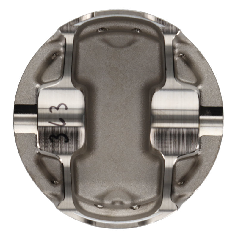 Wiseco Nissan 04 350Z VQ35 4v Dished -10cc 95.5 Piston Shelf Stock Kit - K605M955AP by Wiseco - front view