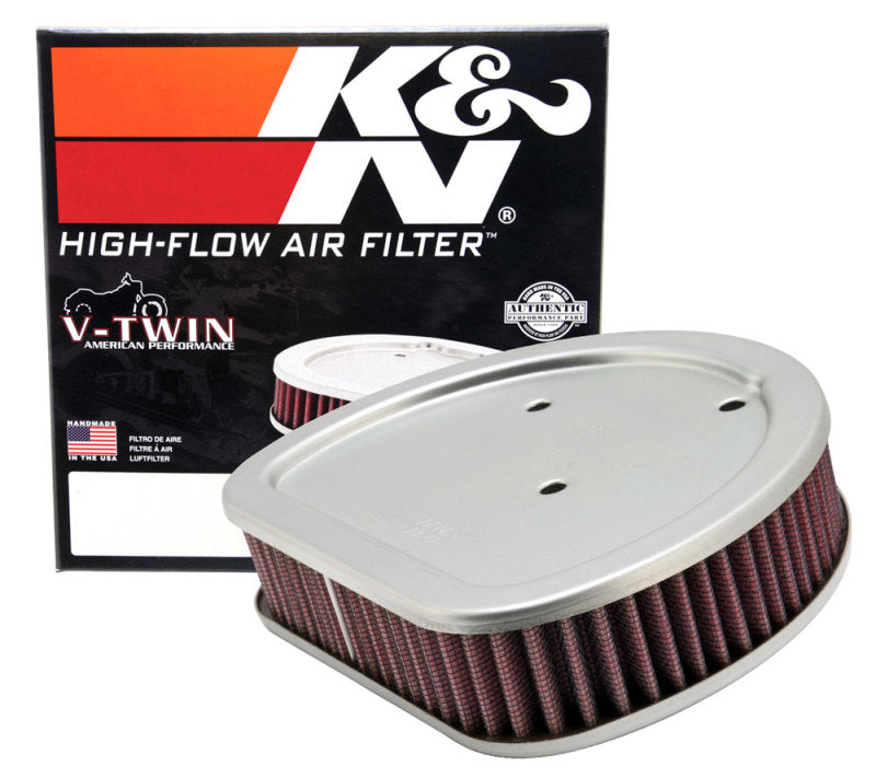 K&N Replacement Air Filter 1.625in H for Harley Davidson - HD-1499