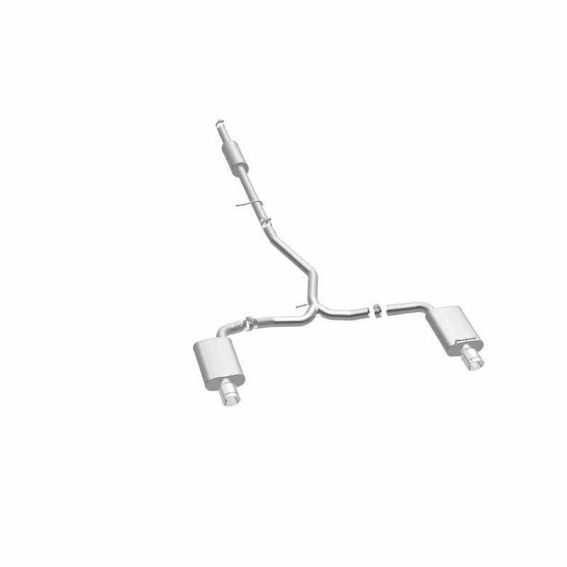 MagnaFlow 11-13 Ford Explorer V6 3.5L SS Catback Exhaust Dual Split Rear Exit w/ 3.5in SS Tips - 15467