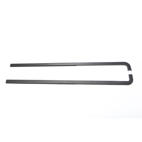 Rugged Ridge Body Tub Rail Armor 97-06 Jeep Wrangler TJ - 11650.41 for 1997-2006 Jeep Wrangler - front view