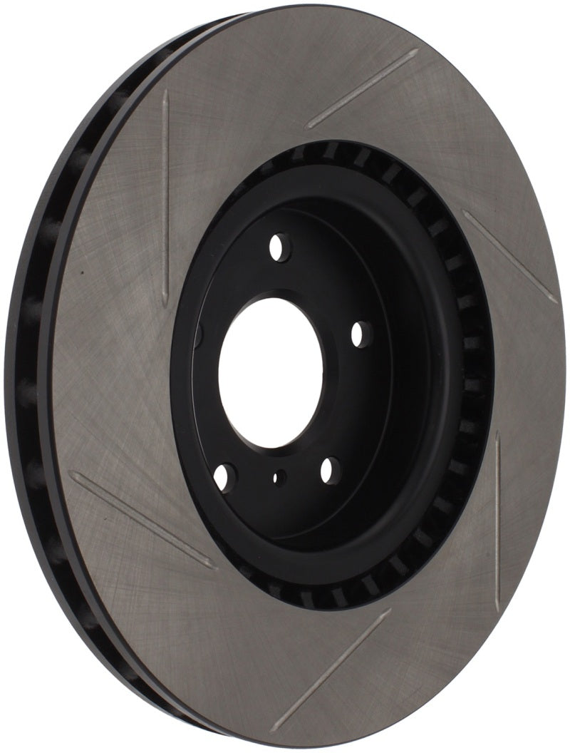 StopTech Power Slot 03-07 350z/ 03-04 G35 w/ Brembo SportStop Slotted Front Left Rotor - 126.42076SL