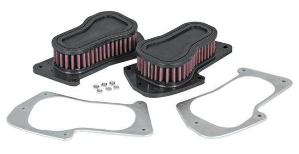 K&N 06-09 Suzuki Boulevard M109R-VZR 1800 Replacementr Air Filter - SU-1806 for 2006-2014 Suzuki M109R Boulevard - front view
