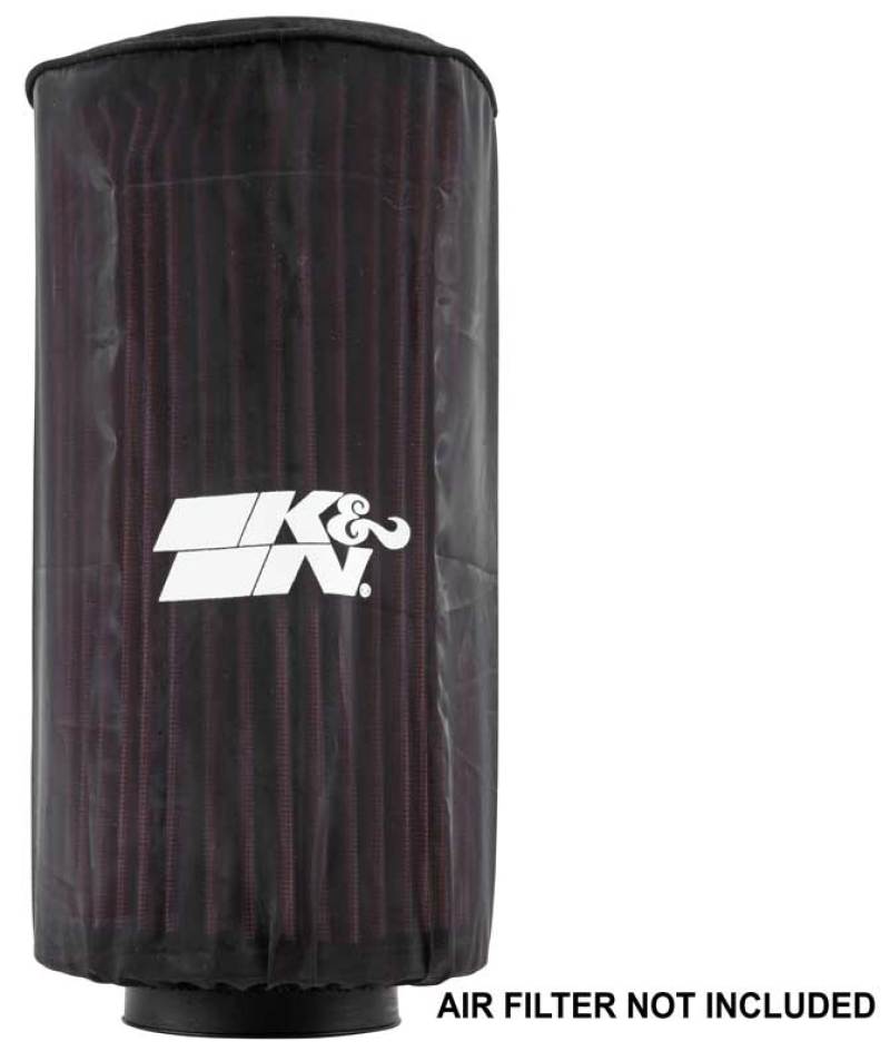 K&N Polaris Black Round Drycharger Air Filter Wrap 11.25inx3inx3in - PL-1014-1DK for 2014-2016 Polaris RZR XP 1000 EPS - inst