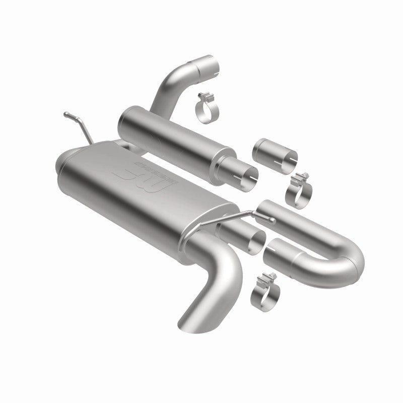 MagnaFlow 18-23 Jeep Wrangler JL 2.0L/3.6L Overland Series Axle-Back Exhaust - 19620