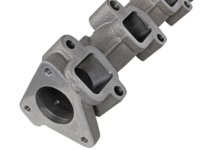 aFe Power BladeRunner Ported Ductile Iron Exhaust Manifold 01-16 GM Diesel Trucks V8-6.6L (td) - 46-40024