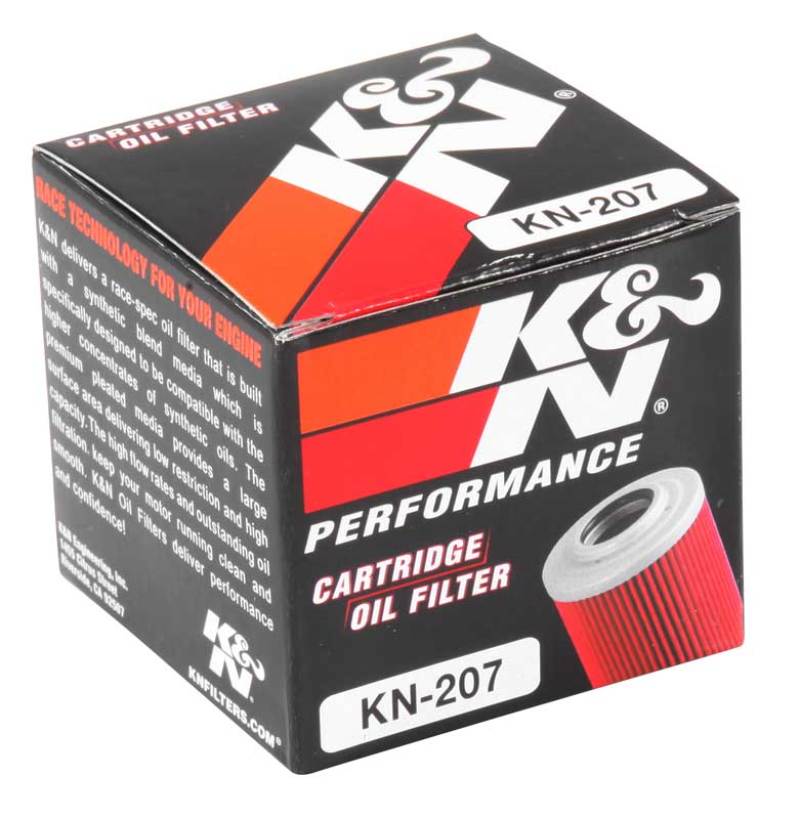 K&N Kawasaki / Suzuki / Betamotor 1.5in OD x 1.719in H Oil Filter - KN-207