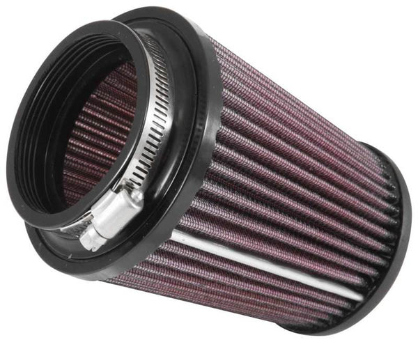 K&N Universal Rubber Filter 3in Flg 4-1/2inch OD B / 2-1/4inch H - Black Top - RE-5286 for 2007-2018 Harley-Davidson FLHR Roa