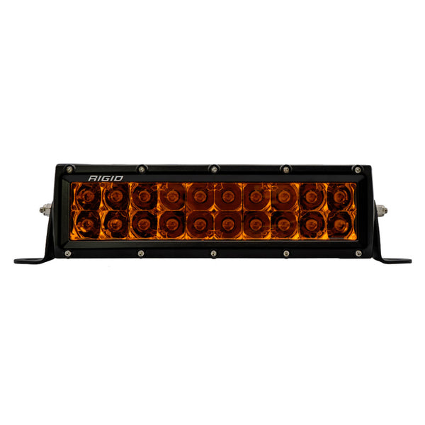 Rigid Industries E-Series 10in. Spot w/ Amber PRO Lens - 110223 by Rigid Industries - front view