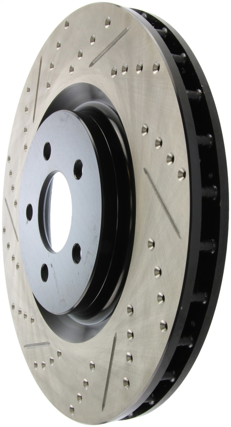 StopTech Slotted &amp; Drilled Sport Brake Rotor - 127.61089R