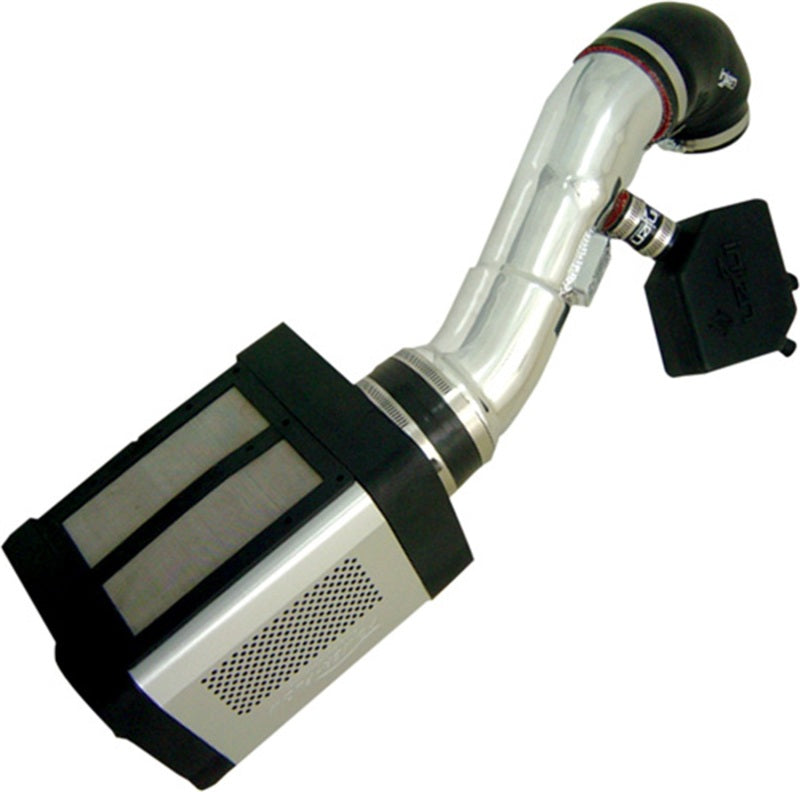 Injen 04-10 QX56 / 04-12 Amada/Titan V8 5.6L w/Power Box Wrinkle Black Power-Flow Air Intake System - PF1950-1WB