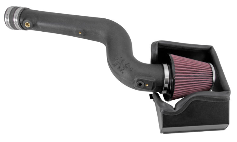 K&N 13-15 Ford Fusion 2.0L Performance Intake Kit - 57-2585 for 2013-2017 Ford Fusion - front view