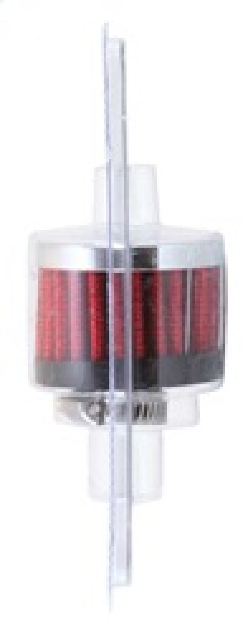 K&N Clamp On Rubber Base Crankcase Vent Filter 0.375in Flange ID x 2in OD x 1.5in Height - 62-1320