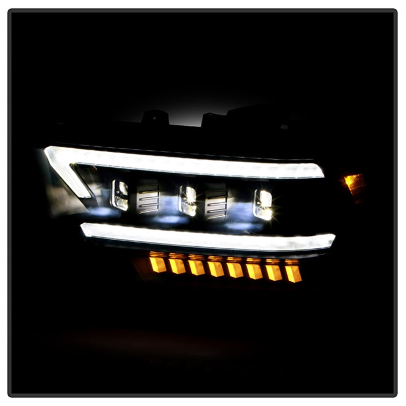 Spyder 19-22 Dodge Ram 2500/3500 (Halogen Model Only) Proj. Headlights (PRO-YD-DR19HDHALAP-SEQ-BK) - 5088604