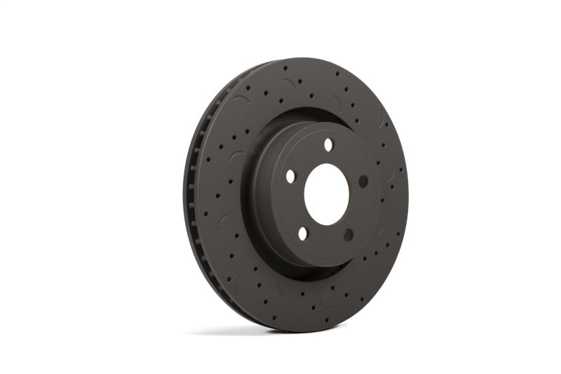 Hawk Talon 2013 Ford Mustang Base Drilled and Slotted Rear Brake Rotor Set - HTC4051