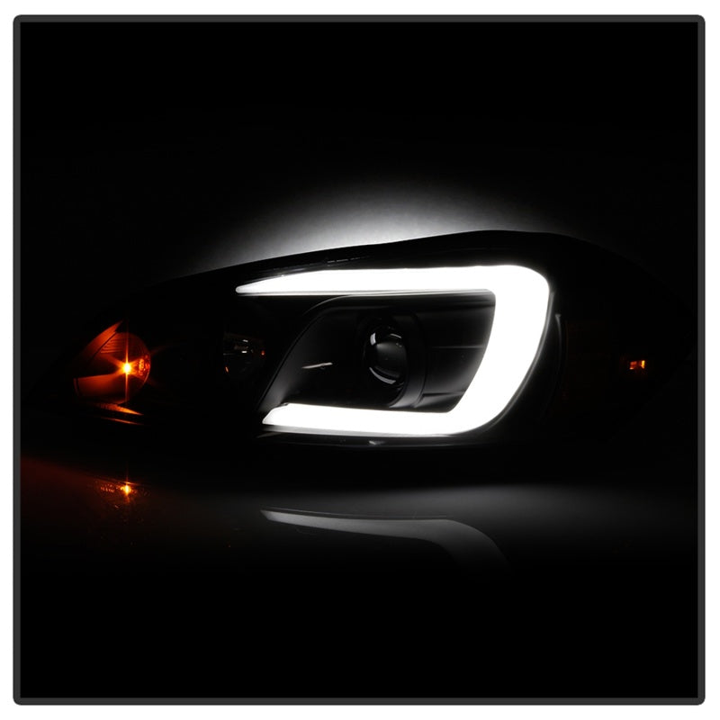 Spyder 06-13 Chevy Impala / 06-07 Chevy Monte Carlo Projector Headlights - Light Bar - Black - 5086679