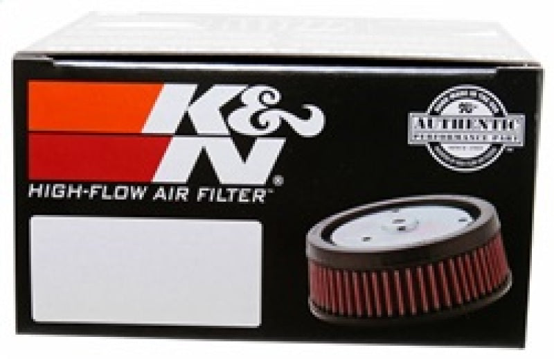 K&N Replacement Unique Air Filter 6.625in L x 4.75in W x 1.625in H with 1 Flange for Harley Davidson - HD-1614