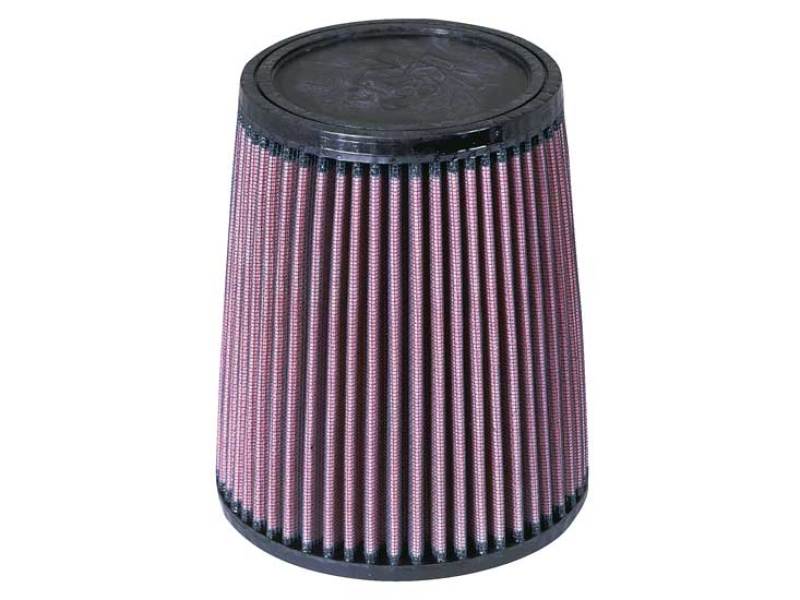 K&N Universal Rubber Filter 2.75in Flange ID x 5.875in Base OD x 4.75in Top OD x 7in Height - RU-3610 by K&N Engineering - fr