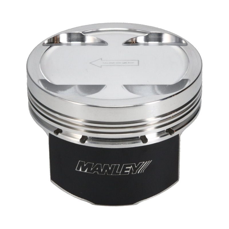 Manley 03-06 Evo 8/9 (7 Bolt 4G63T) 86mm +1mm Over Bore 8.5:1 Dish Pistons w/ Rings - 606010C-4