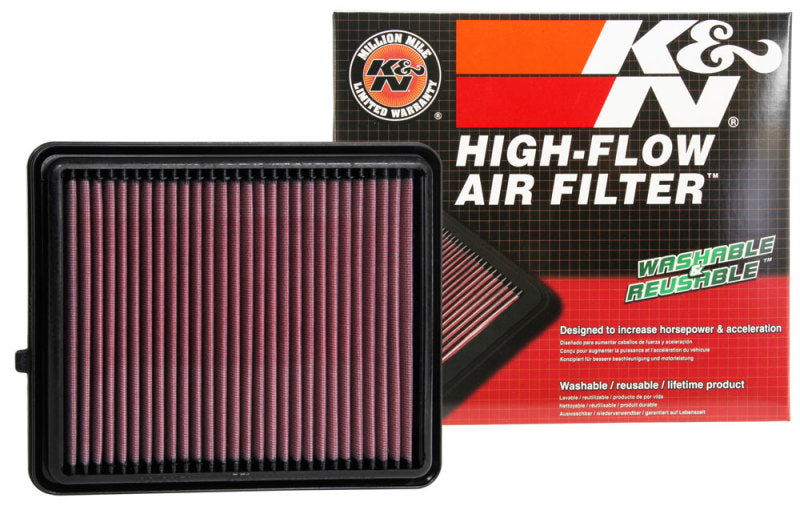 K&N Replacement Air FIlter 18-20 Suzuki Jimny II 1.5L L4 - 33-3151 by K&N Engineering - close-up
