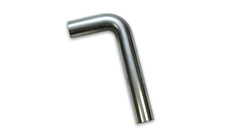 Vibrant 2.5in O.D. T304 SS 90 deg Mandrel Bend 4in x 12in leg lengths (3.5in Centerline Radius) - 13040
