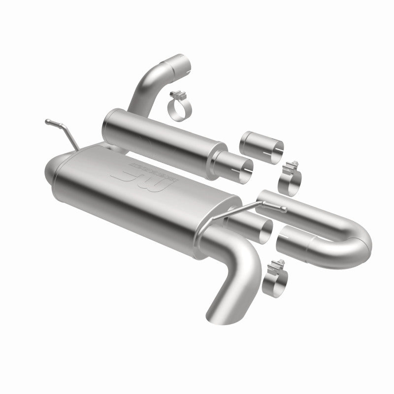 MagnaFlow 18-23 Jeep Wrangler JL 2.0L/3.6L Overland Series Axle-Back Exhaust - 19620