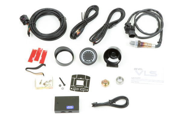 Revel VLS 52mm 10.0:1-20.0:1 AFR Digital OLED Wideband Air/Fuel Ratio Gauge - 1TR1AA005R by Revel - front view