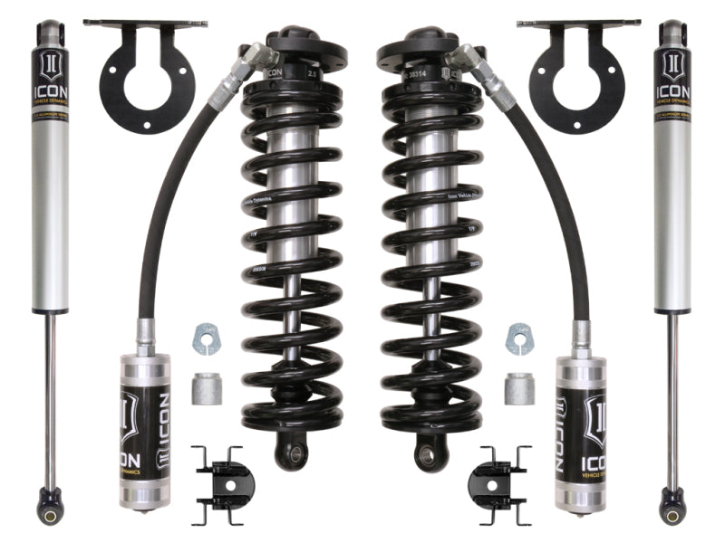 ICON 2017+ Ford F-250/F-350 2.5-3in Stage 1 Coilover Conversion System - K63141 for 2017-2021 Ford F 250