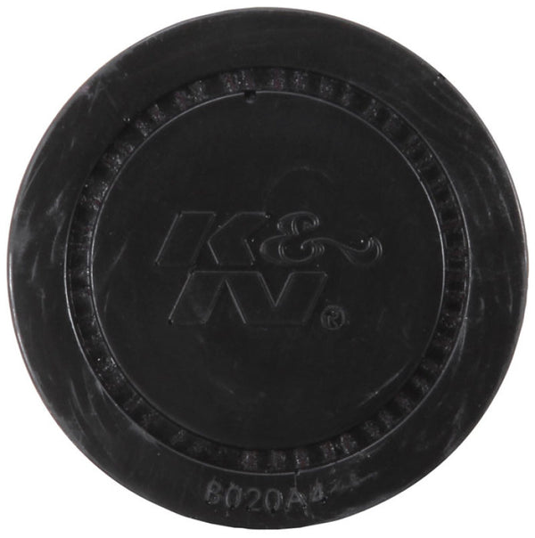 K&N Steel Base Crankcase Vent Filter .5in Vent OD x 2in OD x 1.5in Height - 62-1010 by K&N Engineering - front view