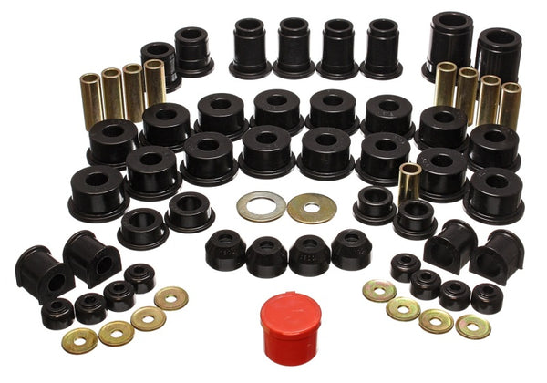 Energy Suspension 90-95 Toyota 4 Runner 2WD/4WD Black Hyper-Flex Master Bushing Set - 8.18103G for 1990-1995 Toyota 4Runner -