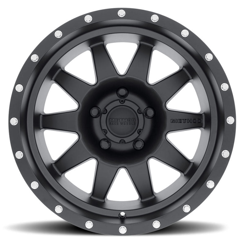 Method MR301 The Standard 18x9 -12mm Offset 5x5.5 108mm CB Matte Black Wheel - MR30189055512N