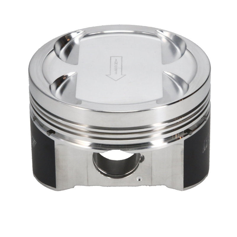 Manley 03-06 Evo 8/9 (7 Bolt 4G63T) 85.5mm +0.5mm Over Bore 8.5:1 Dish Pistons w/ Rings - 606005C-4