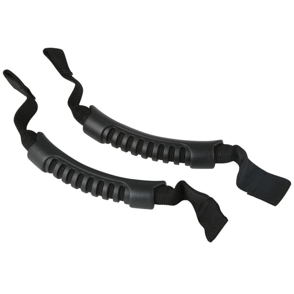 Rugged Ridge Front Headrest Grab Handles Black 07-20 JK/JL/JT - 13305.10 for 2007-2026 Jeep Wrangler - front view