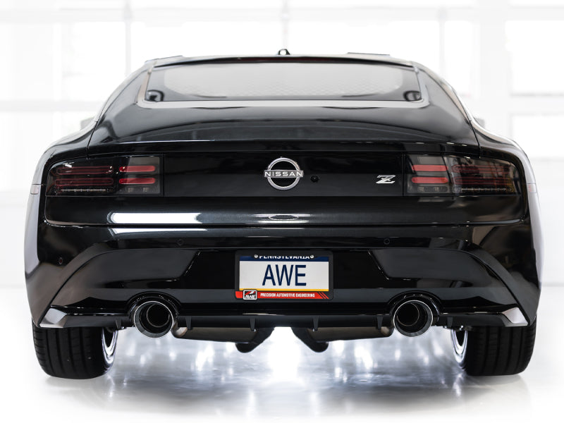 AWE 2023 Nissan Z RZ34 RWD Track Edition Catback Exhaust System w/ Chrome Silver Tips - 3020-32400
