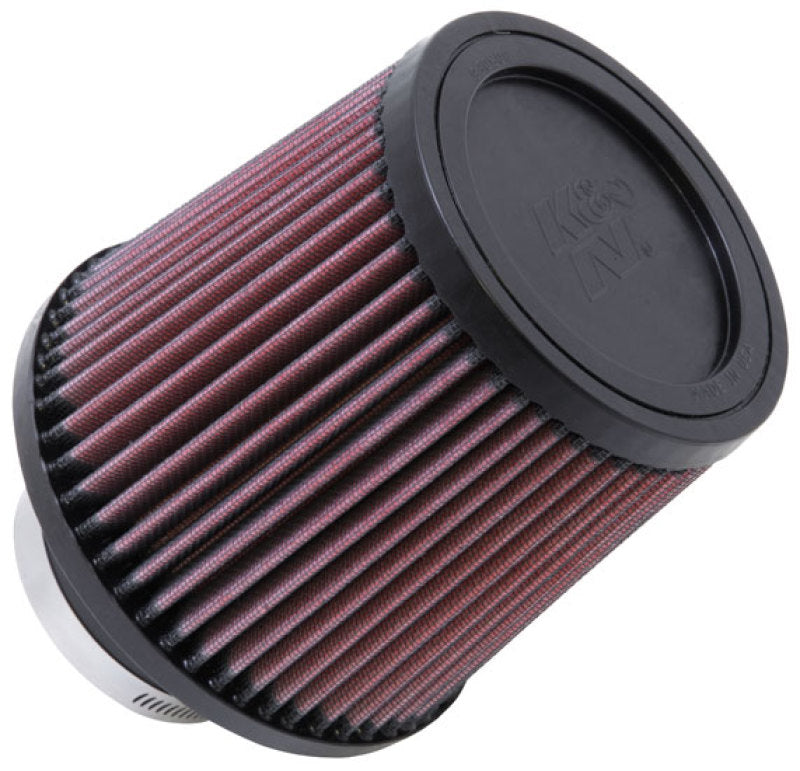 K&amp;N Filter Universal Rubber Filter-Rd Tapered 3in Flange ID x 6in Base OD x 5in Top OD x 5.563in H - RU-4990