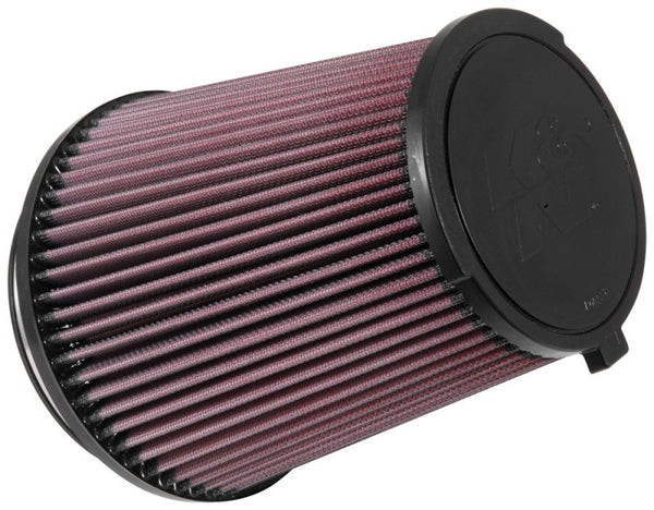 K&N 16-17 Ford Mustang Shelby V8-5.2L F/l Replacement Drop In Air Filter - E-0649 for 2015-2023 Ford Mustang - front view