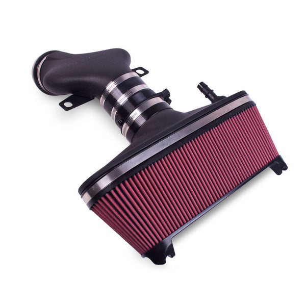 Airaid 01-04 Corvette C5 CAD Intake System w/ Tube (Dry / Red Media) - 251-292 for 2001-2004 Chevrolet Corvette - front view